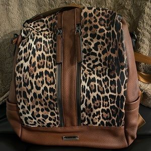 CLUCI Leather Backpack Purse